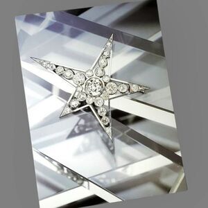CHANEL Etoile Star Brooch Art Print